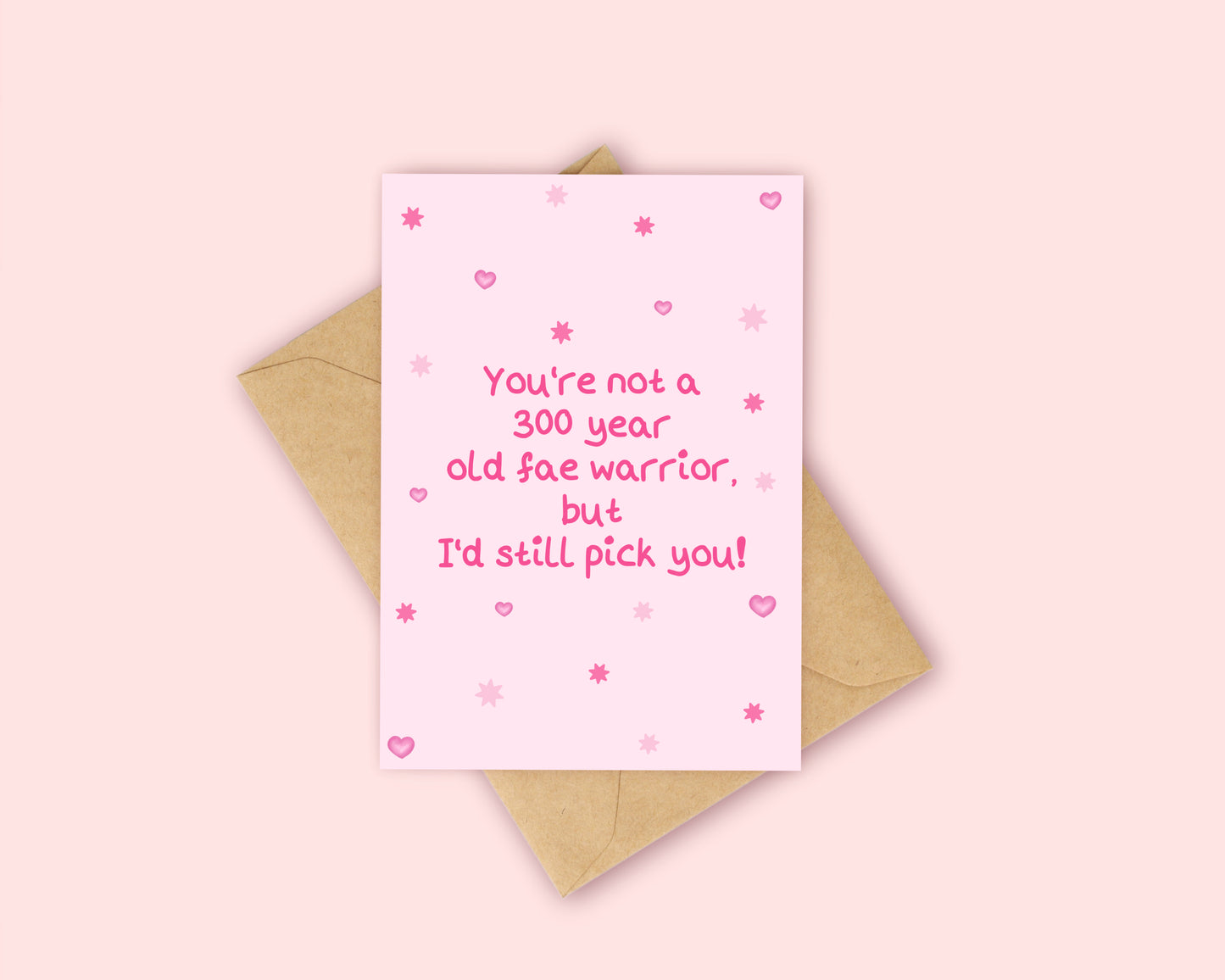Fae Warrior - Love Card