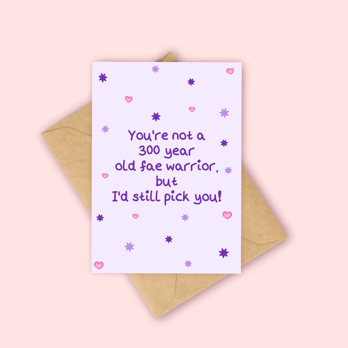 Fae Warrior - Love Card