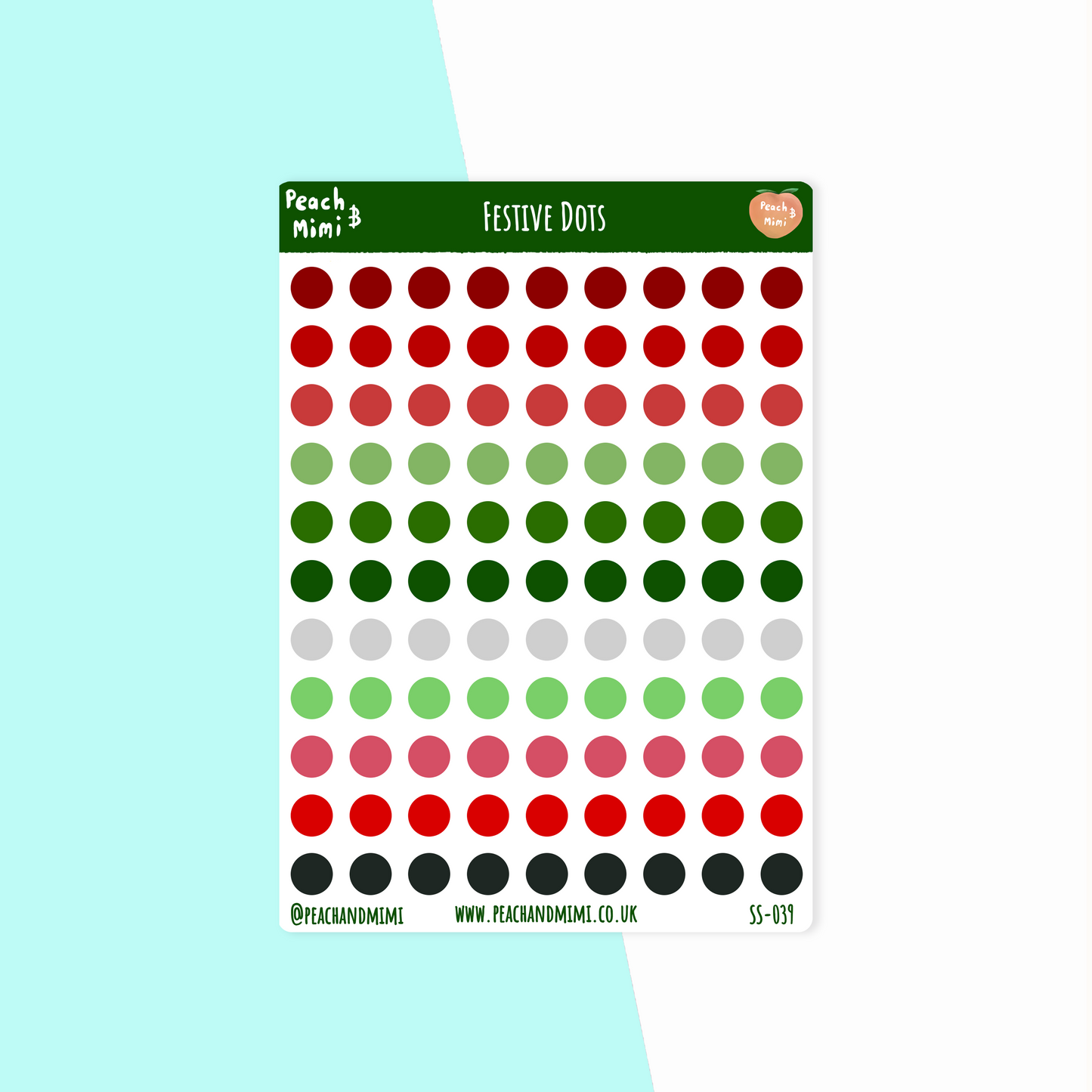 Dots Planner Stickers