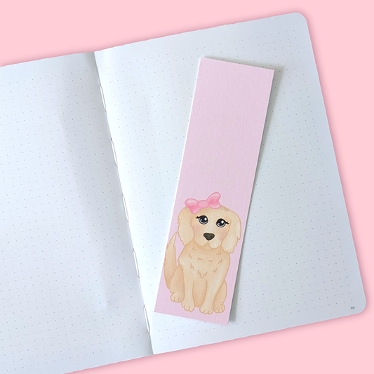 Golden Retriever Bookmark