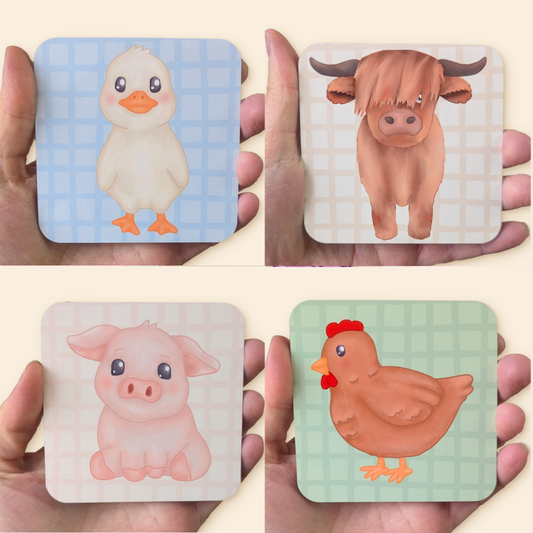 Hamish and Friends set of Coasters