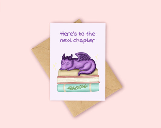 Here's to the next chapter Dragon Card