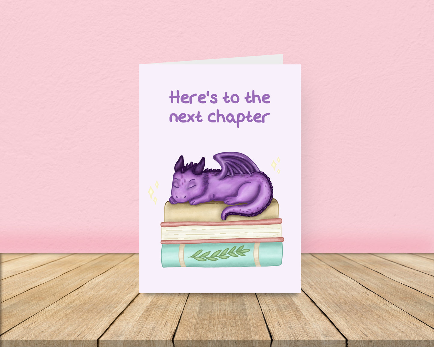 Here's to the next chapter Dragon Card