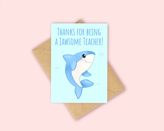 Thank you for being a Jawesome Teacher