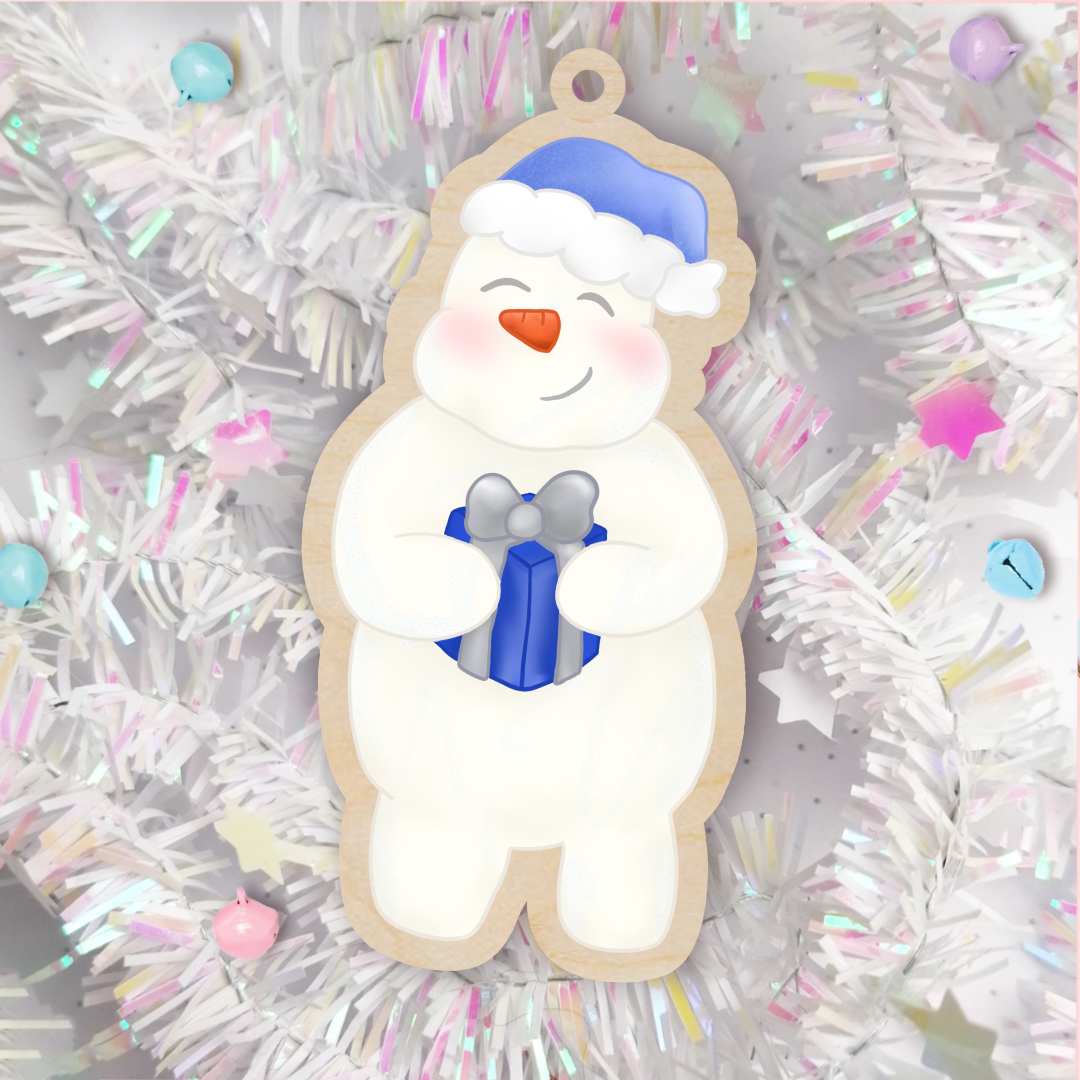 Jingles the Snowman Hanging Decoration