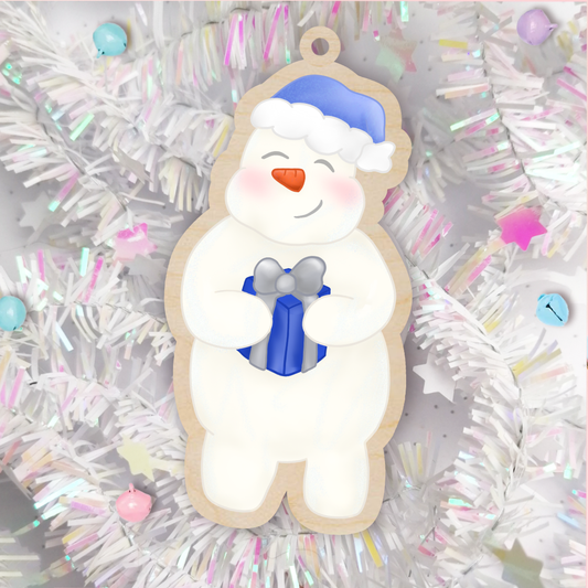 Jingles the Snowman Hanging Decoration