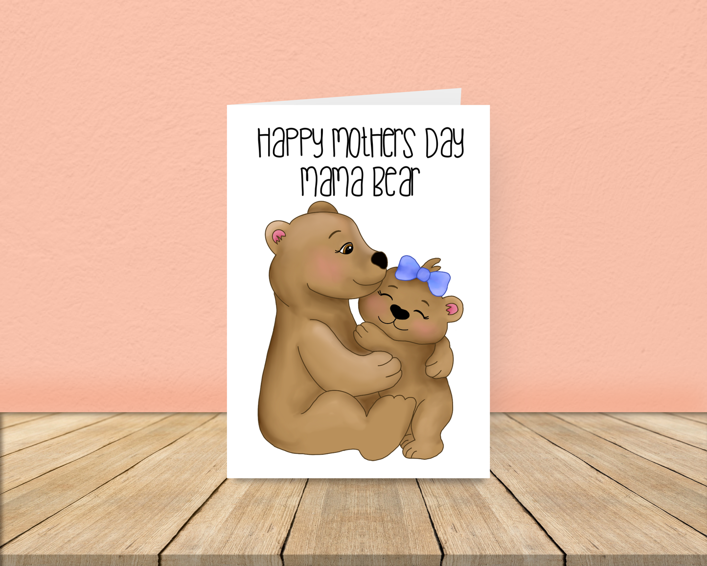 Mama Bear Mother's Day Card