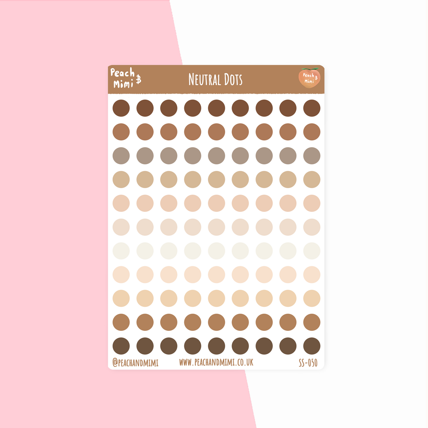 Dots Planner Stickers