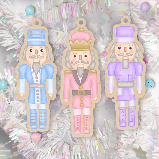 Nutcracker Hanging Decoration Set