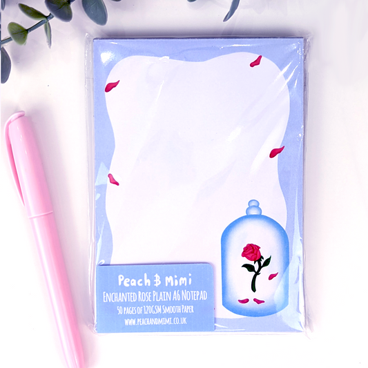 Enchanted Rose Notepad