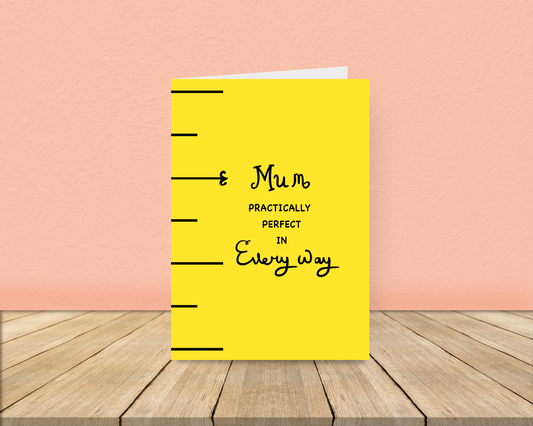 Practically Perfect Card A5