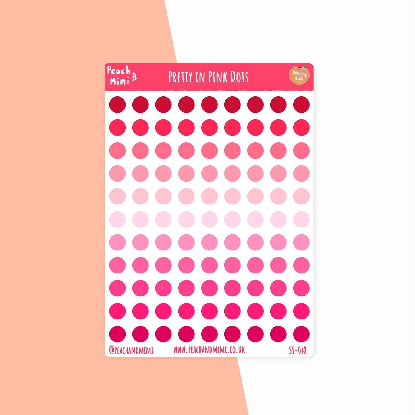 Dots Planner Stickers