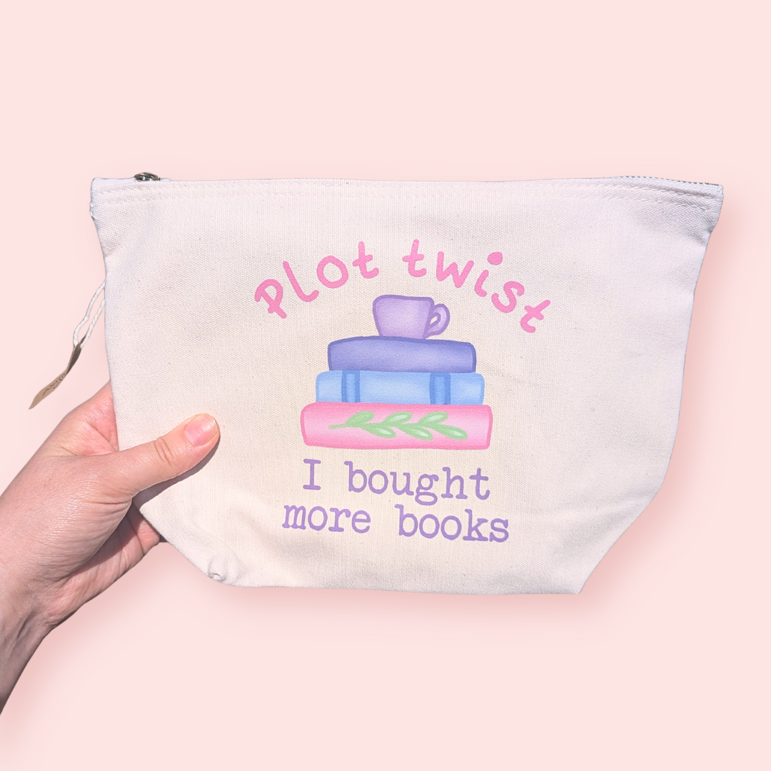 Plot Twist Large Pouch