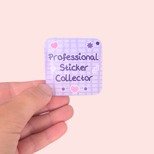 Professional Sticker Collector Sticker