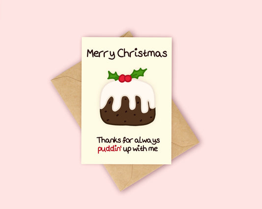Christmas Pudding Card