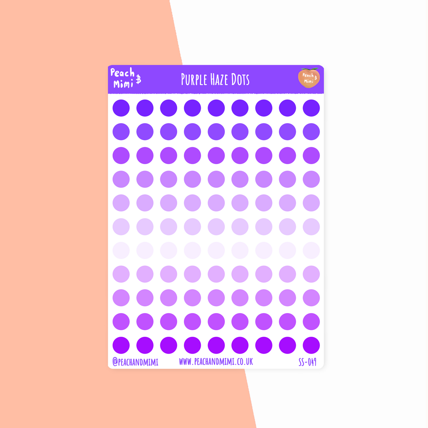 Dots Planner Stickers