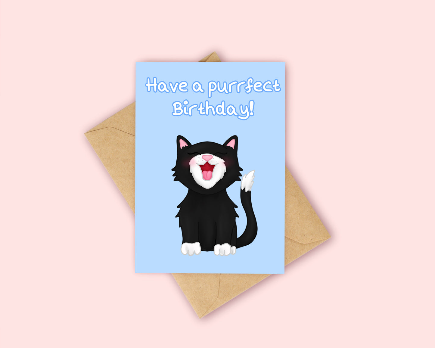 Purrfect Birthday Card