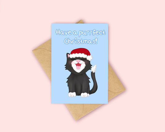 Purrfect Christmas Card