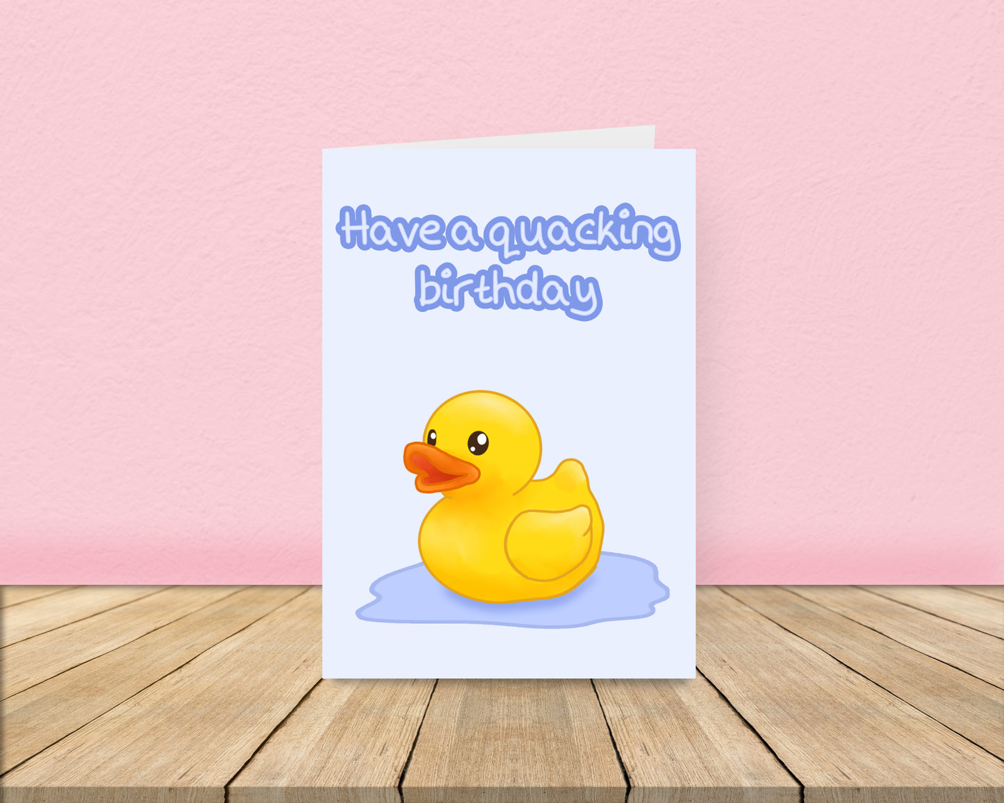 Rubber Ducky Birthday Card