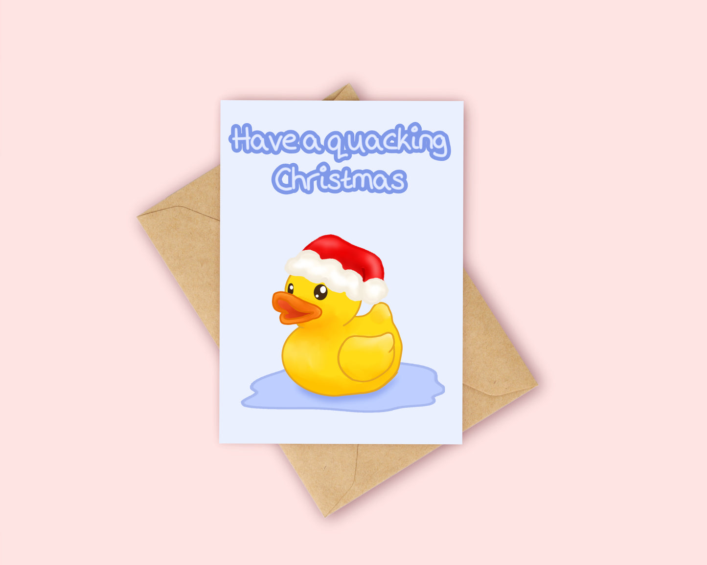 Rubber Duck Christmas Card