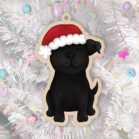 Sally the Staffy Hanging Decoration