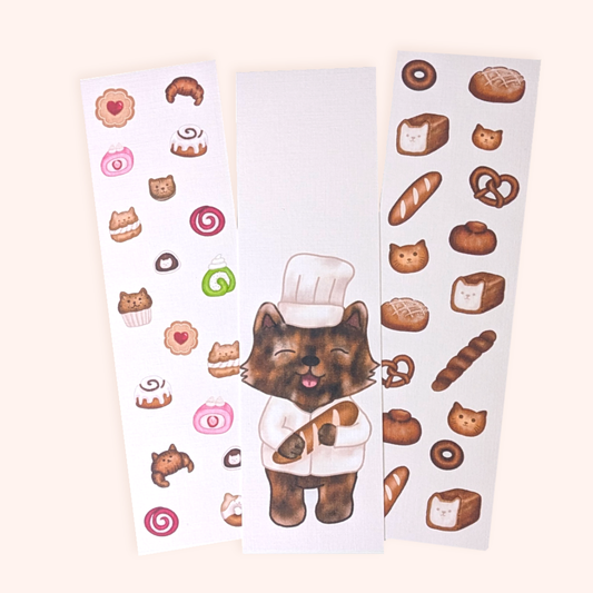 Bakery Bookmark Set