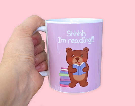 Shh I'm Reading Mug