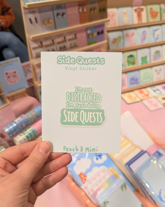 Side Quest Vinyl Sticker