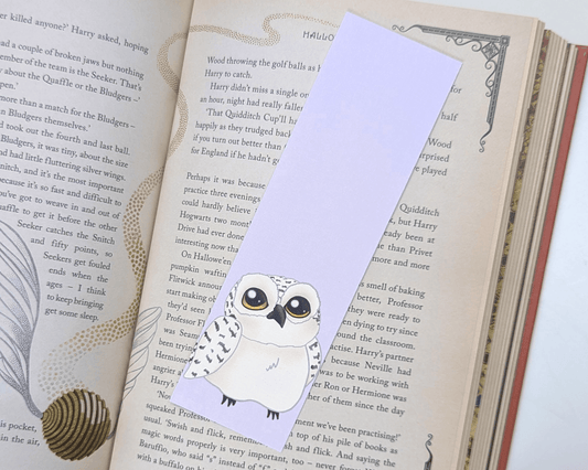 Snowy Owl Bookmark