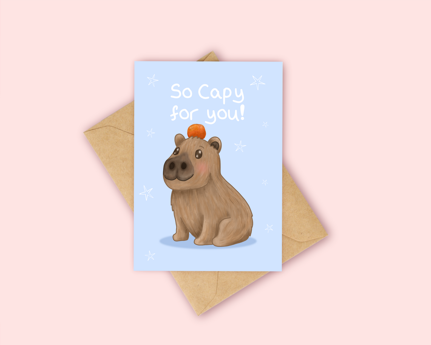 So Capy for you - Capybara Card