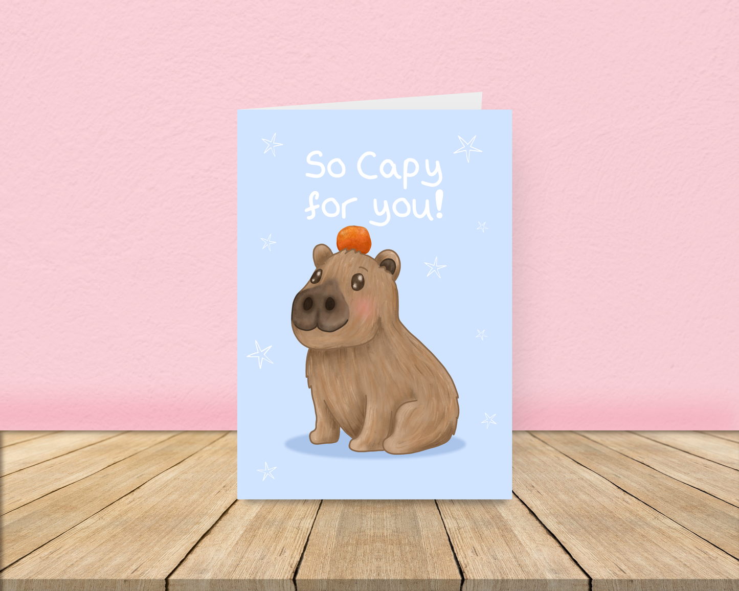 So Capy for you - Capybara Card