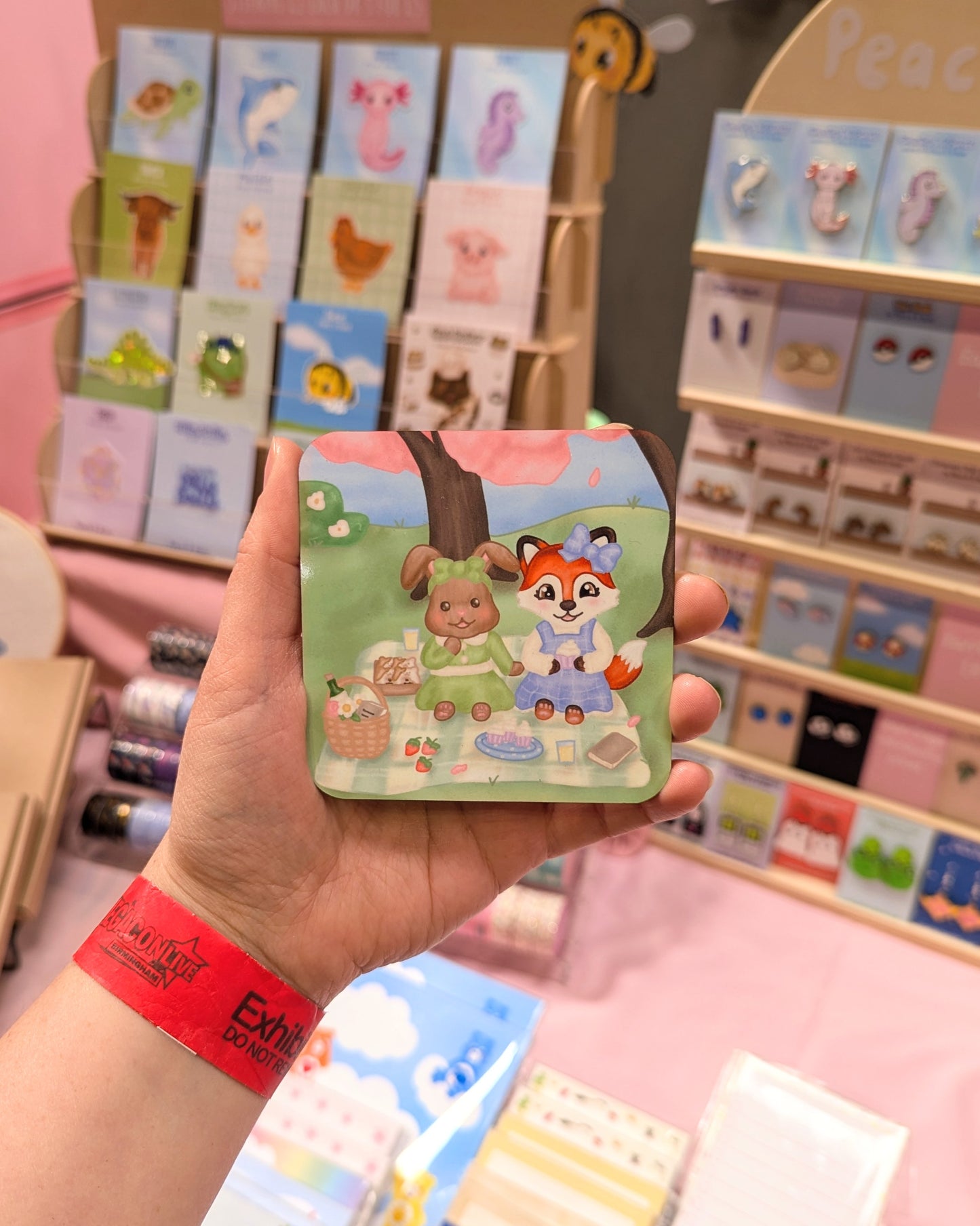 Spring Picnic Coaster