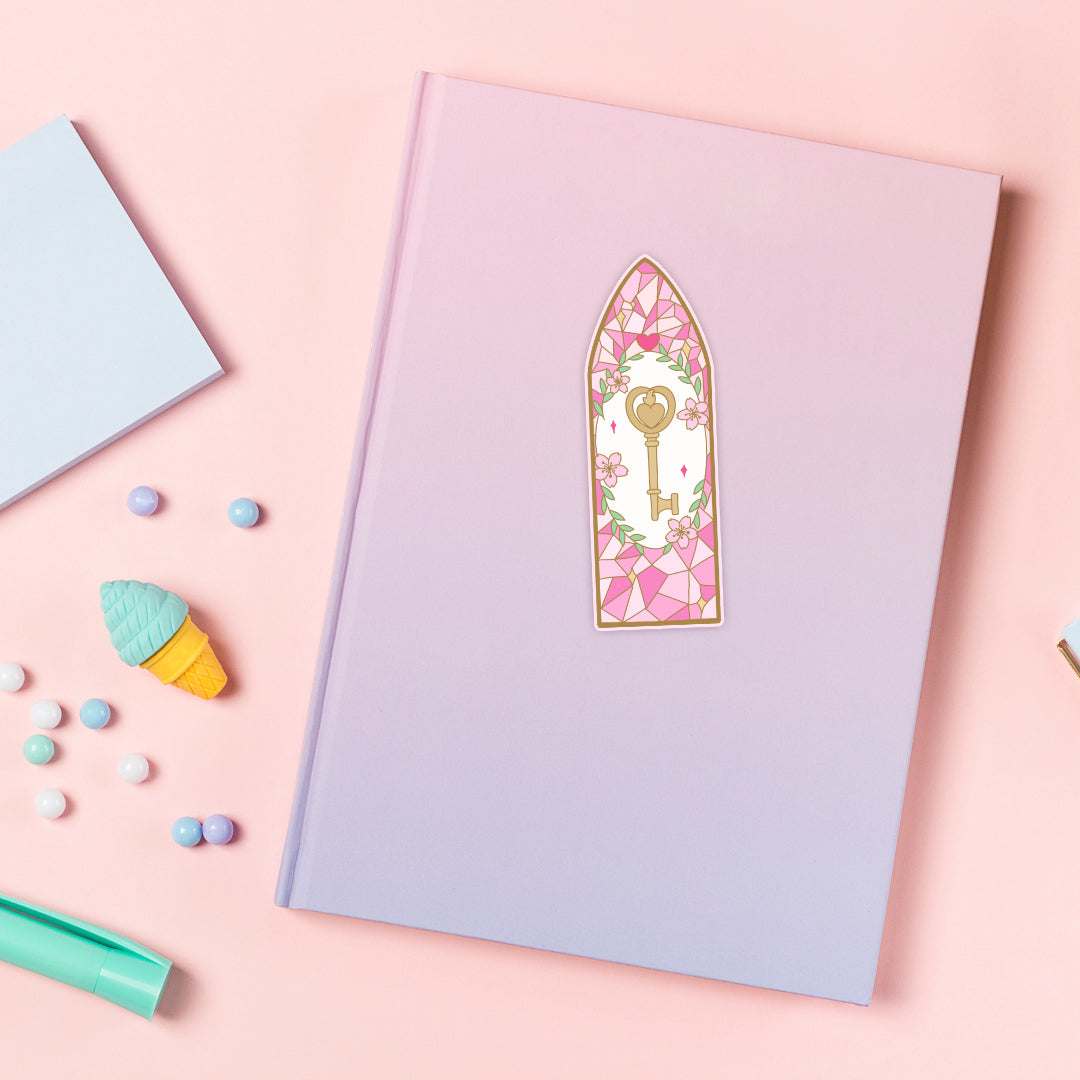 Stained Glass Window Vinyl Sticker