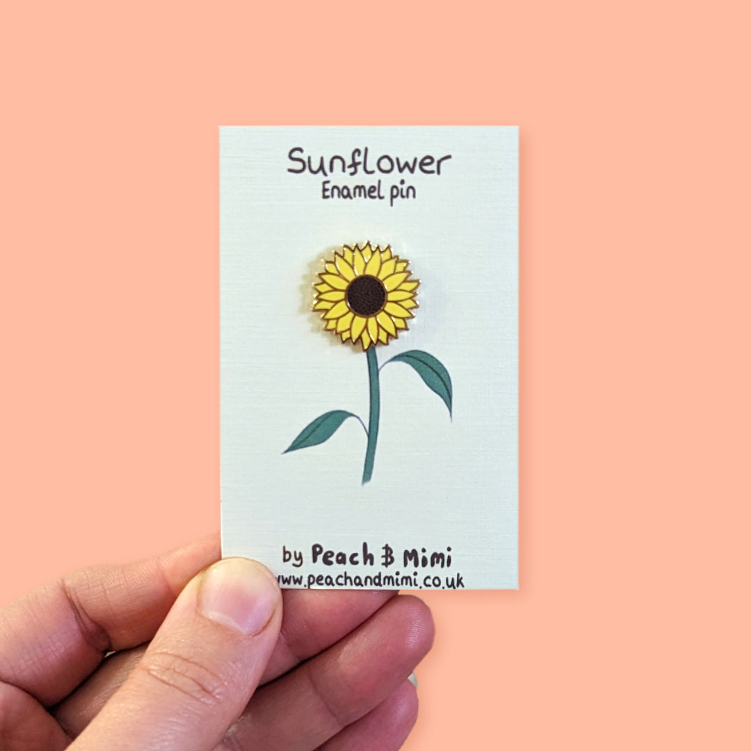 Sunflower Pin
