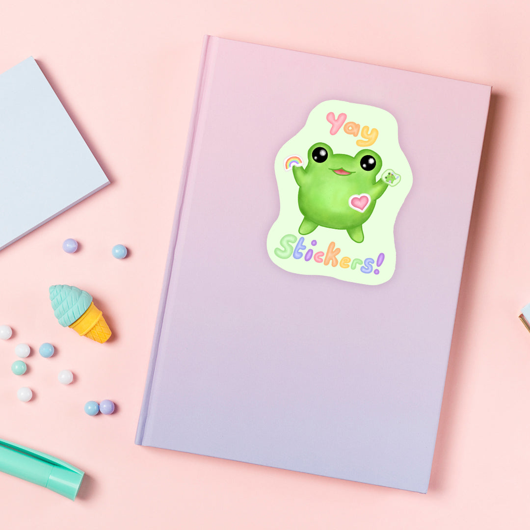 Yay Stickers! Vinyl Sticker