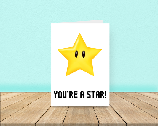 You're a star card