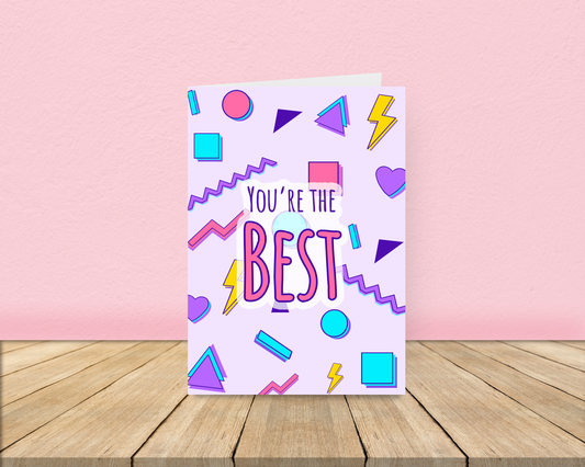 You're the best Card