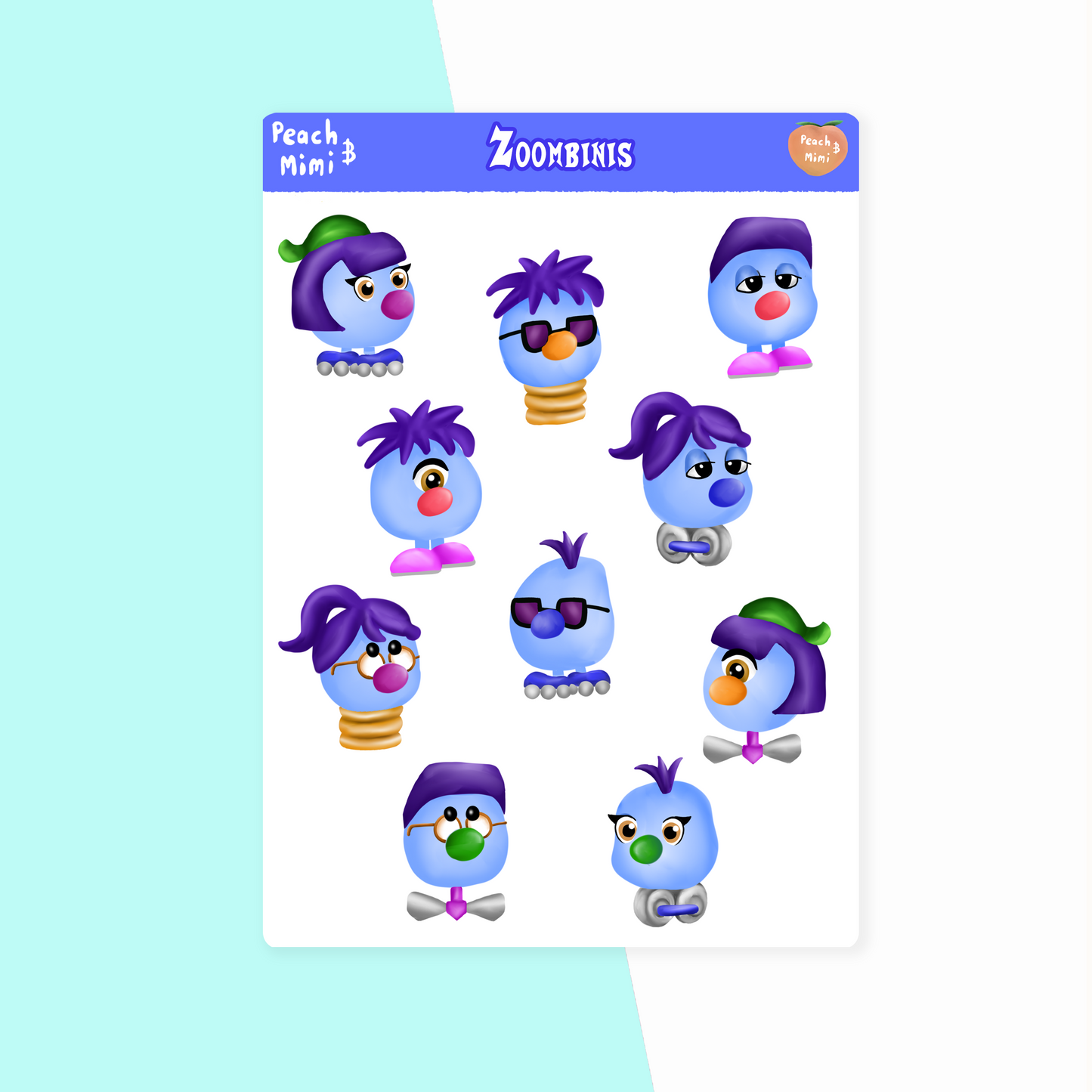 Discontinued Sticker Sheets